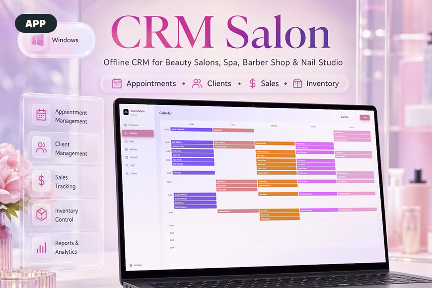 SalonMate CRM